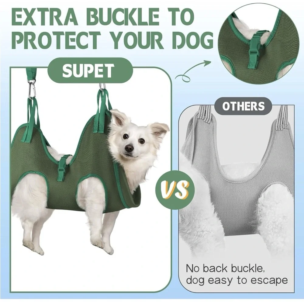 Dog Grooming Hammock for Small Dogs